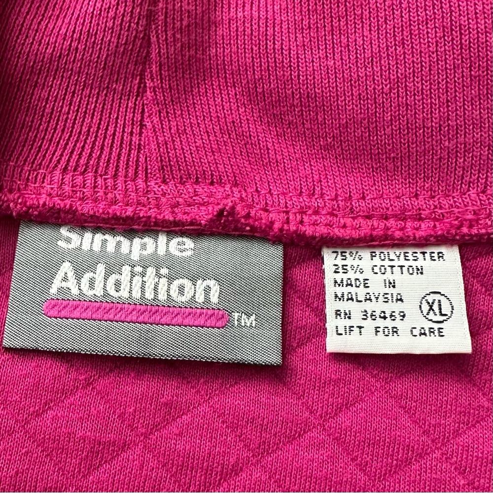 Vintage 1990s Simple Addition Drawstring Waist Qu… - image 7